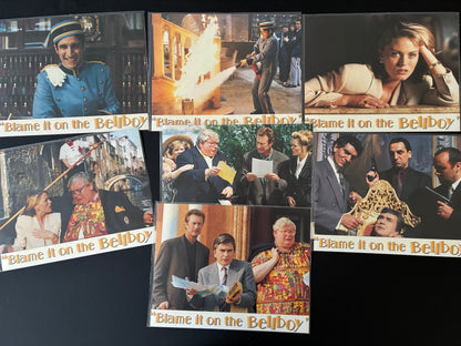 Blame It On The Bellboy (1992) Original Lobby Cards x 7 with Dudley Moore
