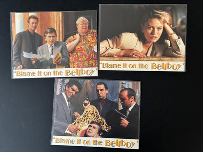Blame It On The Bellboy (1992) Original Lobby Cards x 7 with Dudley Moore