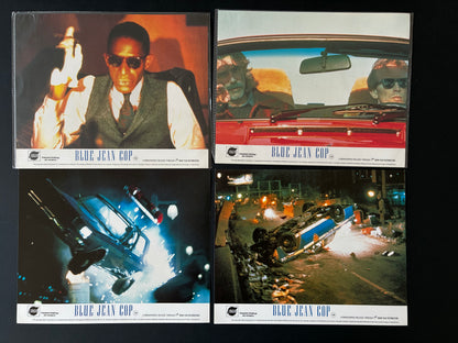 BLUE JEAN COP (1988) Original Lobby Cards x 8 with Sam Elliott