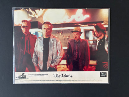 Blue Velvet (1986) Original Rare Lobby Card for collectors