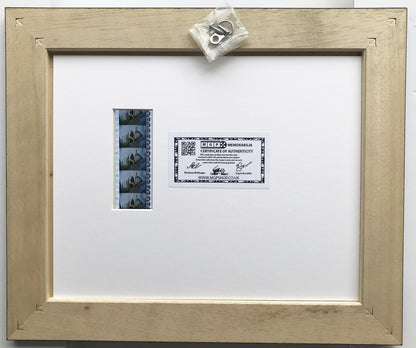 BATTLE of BRITAIN Cast Signed + Original 35mm Filmcells set in Quality Wood Frame
