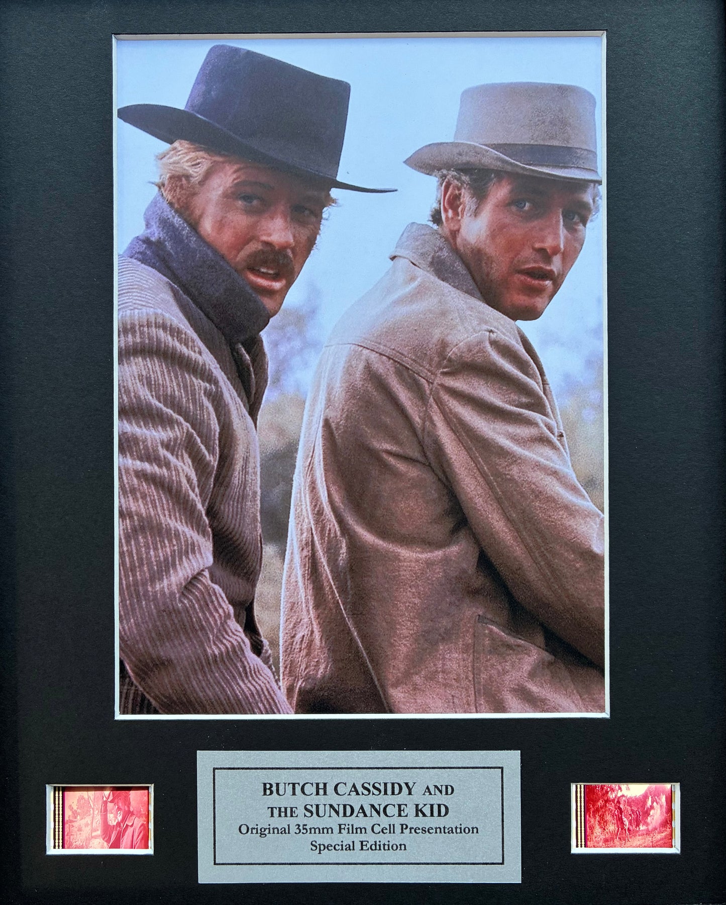 Butch Cassidy & The Sundance Kid of 1969 Original Rare 35mm film Cell Memorabilia