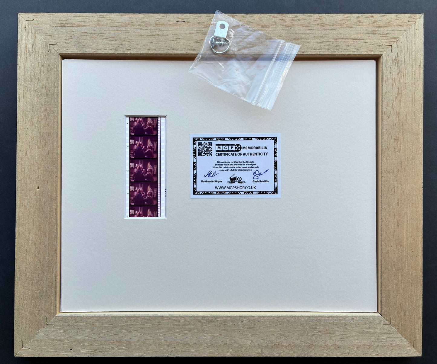 CARRIE (1976) Original 35mm Film Cells set in Quality Wood Frame + COA v1
