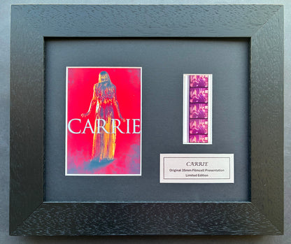 CARRIE (1976) Original 35mm Film Cells set in Quality Wood Frame + COA v1