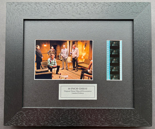 Hand crafted display with original 35mm film cells for 44 INCH CHEST 2009 Movie