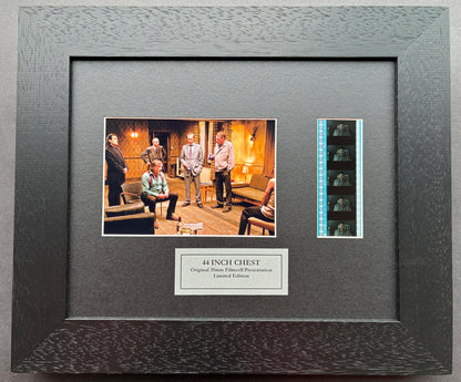 Hand crafted display with original 35mm film cells for 44 INCH CHEST 2009 Movie