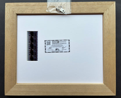 Hand crafted display featuring original 35mm film cells for 28 WEEKS LATER (2007) fans