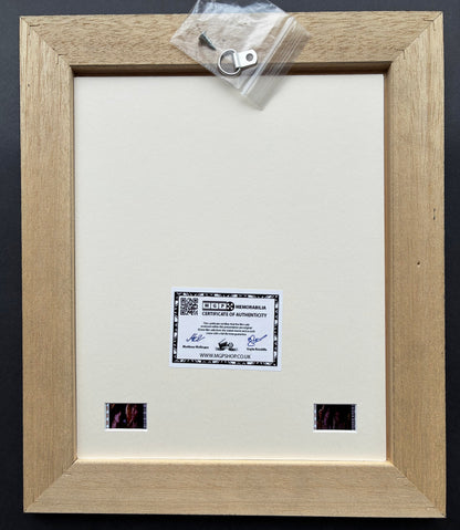 Hand crafted display featuring original 35mm film cells for AEROSMITH fans vSR