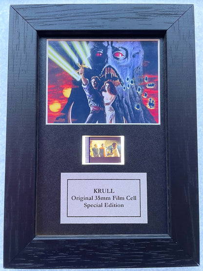 KRULL of 1983 Original Mini 35mm Film Cells set in Quality Wood Frame + COA