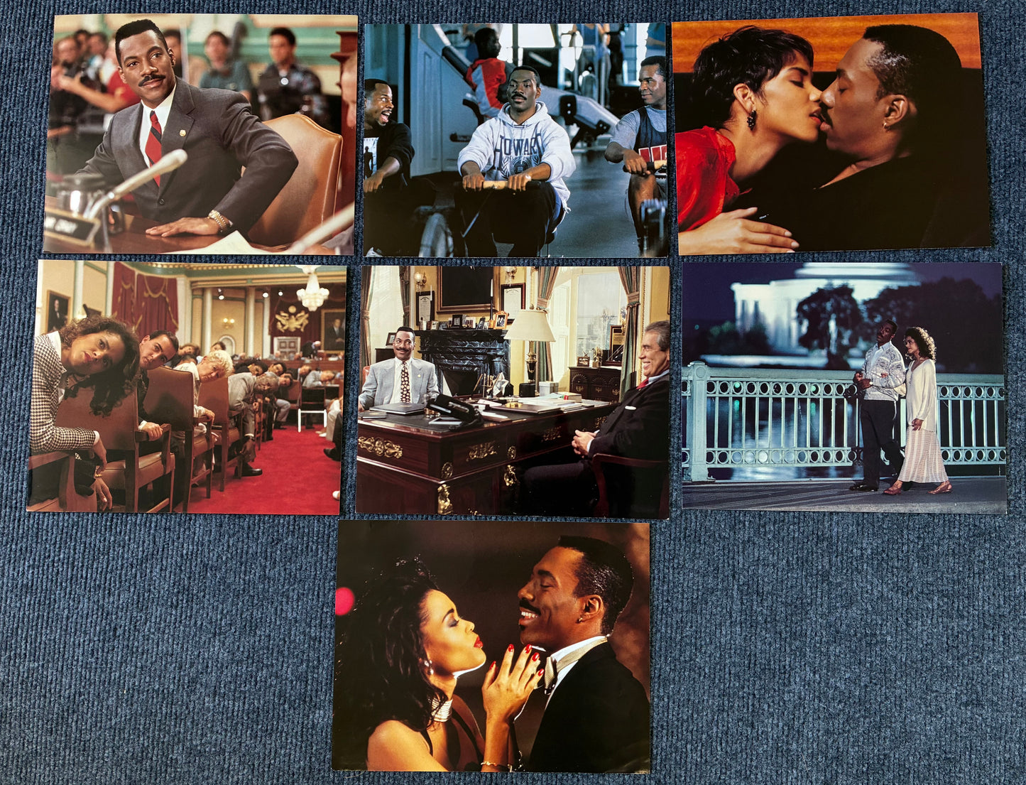BOOMERANG (1992) Original Lobby Cards x 6 + 1 Photo with Eddie Murphy