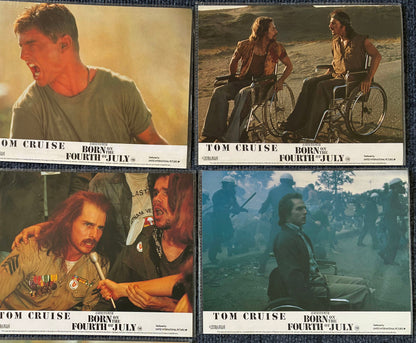 Born on the Fourth of July (1989) Original Lobby Cards x 7 with Tom Cruise