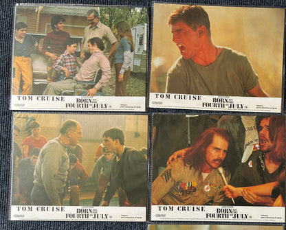 Born on the Fourth of July (1989) Original Lobby Cards x 7 with Tom Cruise