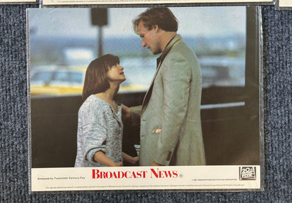 Broadcast News (1987) Original Lobby Cards x 7 with William Hurt