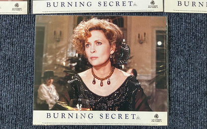 Burning Secret (1988) Original Lobby Cards x 7 with David Eberts