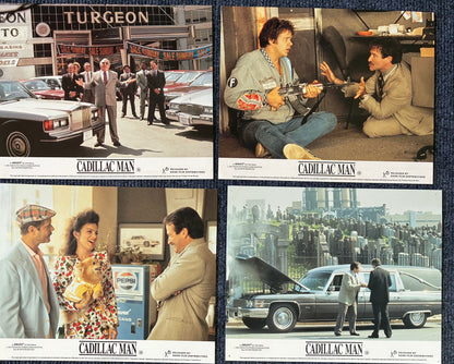 CADILLAC MAN (1990) Original Lobby Cards x 8 with Robin Williams