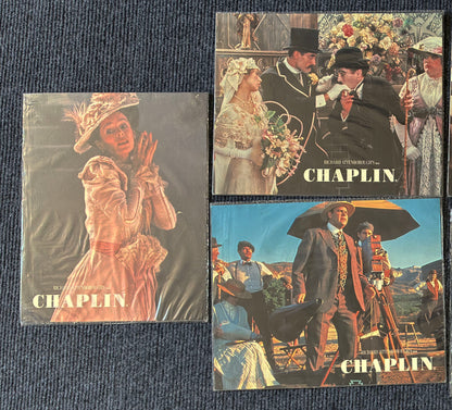 CHAPLIN (1992) Original Lobby Cards x 6 with Robert Downey Jr.