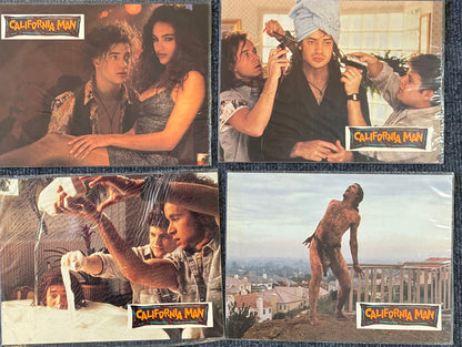 California Man (Encino Man) 1992 Original Lobby Cards x 6 with Pauly Shore