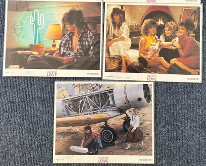 Can't Buy Me Love (1987) Original Lobby Cards x 5 with Amanda Peterson
