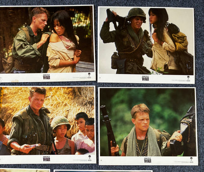 Casualties of War (1989) Original Lobby Cards x 8 with Sean Penn and Michael J Fox