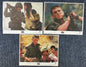Casualties of War (1989) Original Lobby Cards x 3 with Sean Penn and Michael J Fox