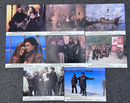 Christopher Columbus: The Discovery (1992) Original Lobby Cards x 8 Marlon Brando