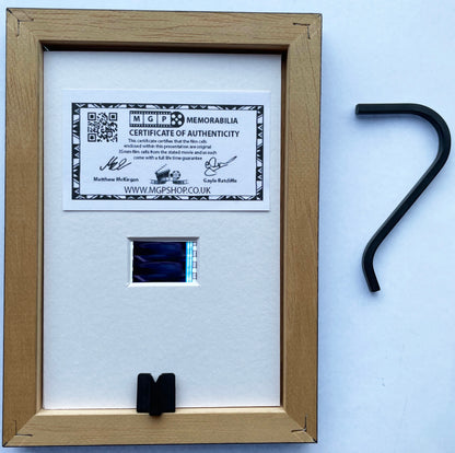Hand crafted display featuring original film cell for THE SIMPSONS MOVIE fans