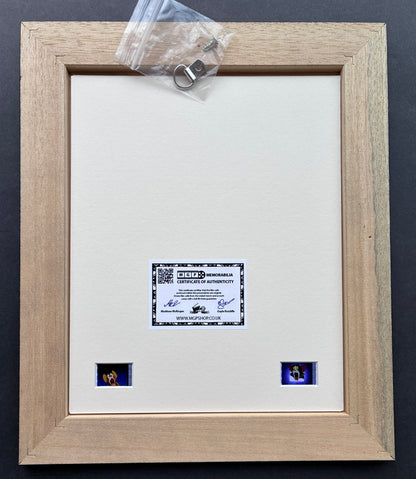 Hand crafted display featuring original 35mm filmcells for Tom & Jerry fans + Coa