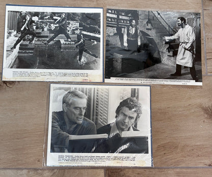 Original Black & White Stills x 7 damaged - Bo Derek, Julie Andrews, Dudley Moore