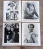 Original Black & White Stills x 7 damaged - Bo Derek, Julie Andrews, Dudley Moore