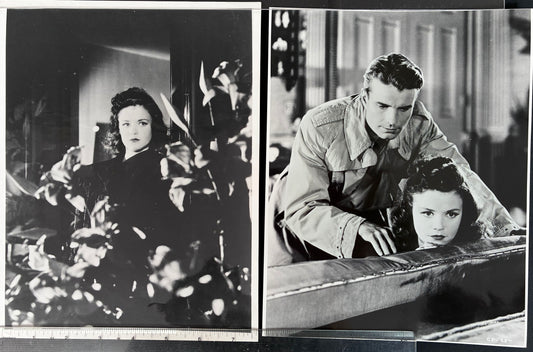 Original Black & White Stills for CAT PEOPLE of 1942 (Simone Simon & Kent Smith)