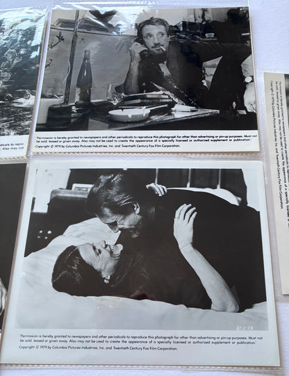 Original B&W Stills x 5 for ALL THAT JAZ of 1979 with Roy Scheider