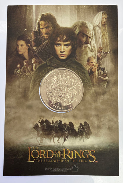 Lord of The Rings Cupro Nickel Coin issued by Isle of Man 2003