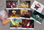 An American Tail: Fievel Goes West Original Lobby Cards x 8 plus a Press pack