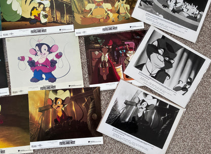 An American Tail: Fievel Goes West 8 Lobby Cards, 8 B&W Stills plus a Press pack