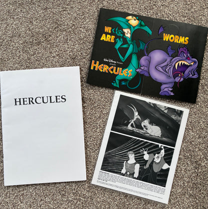 Original Black & White Still and Press Pack for Hercules of 1997