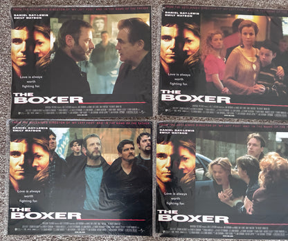 The Boxer (1997) Original 14"x 11" Lobby Cards x 6 Daniel Day-Lewis & Emily Watson