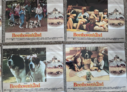 Beethoven's 2nd (1993) Original 14"x 11" Lobby Cards x 6 - Charles Grodin