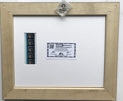 Handmade display featuring original 35mm film cells for a FLASH GORDON fan vSR