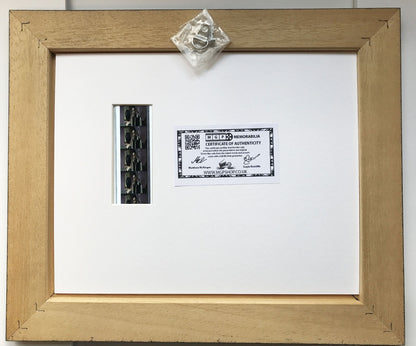Hand crafted display featuring original 35mm filmcells for ELVIS PRESLEY fans vC