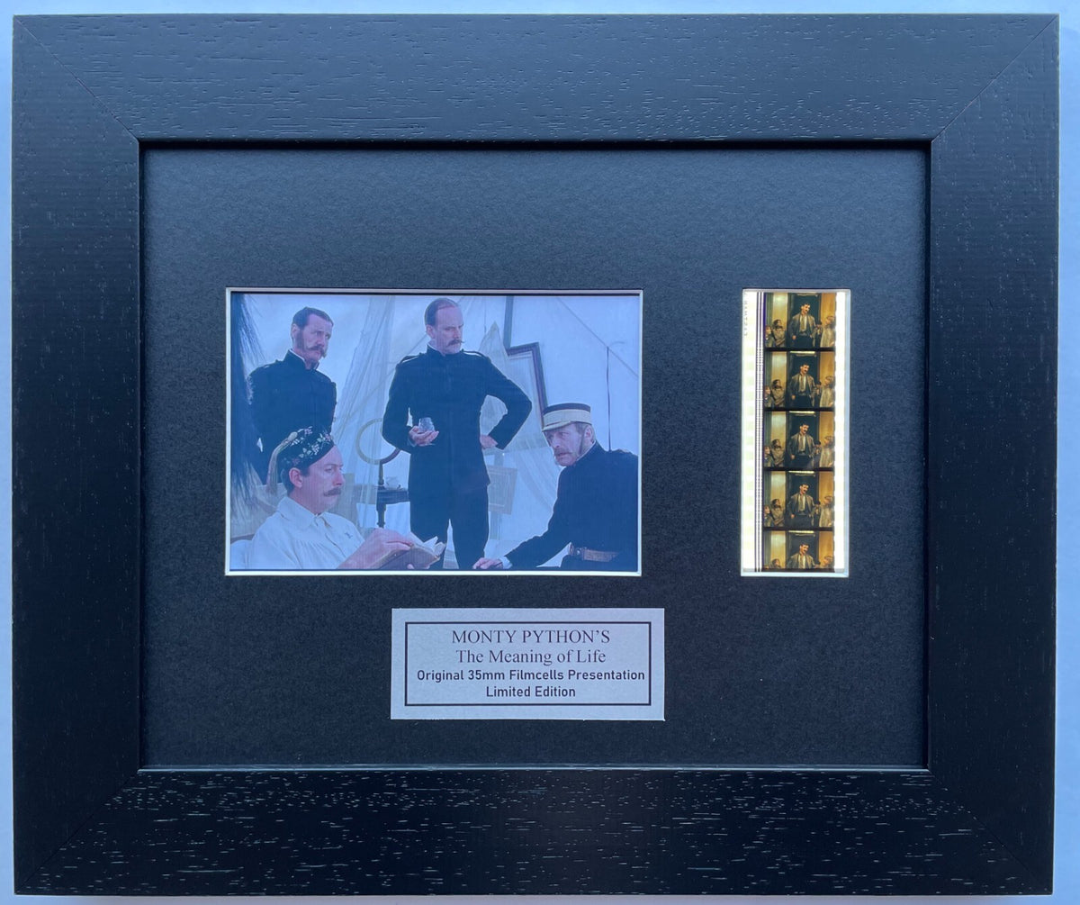 Handmade gift inc original filmcells for Monty Python THE MEANING of LIFE fan v2