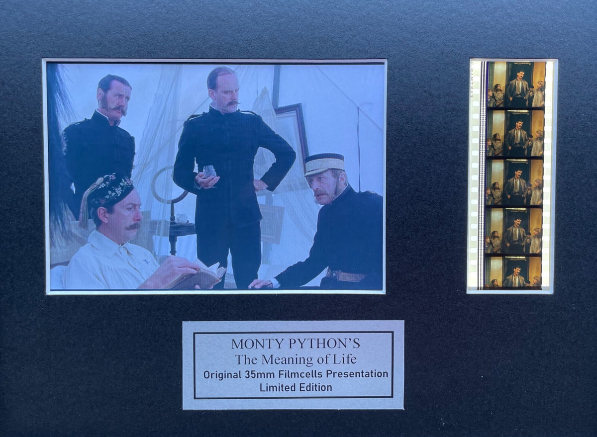 Handmade gift inc original filmcells for Monty Python THE MEANING of LIFE fan v2