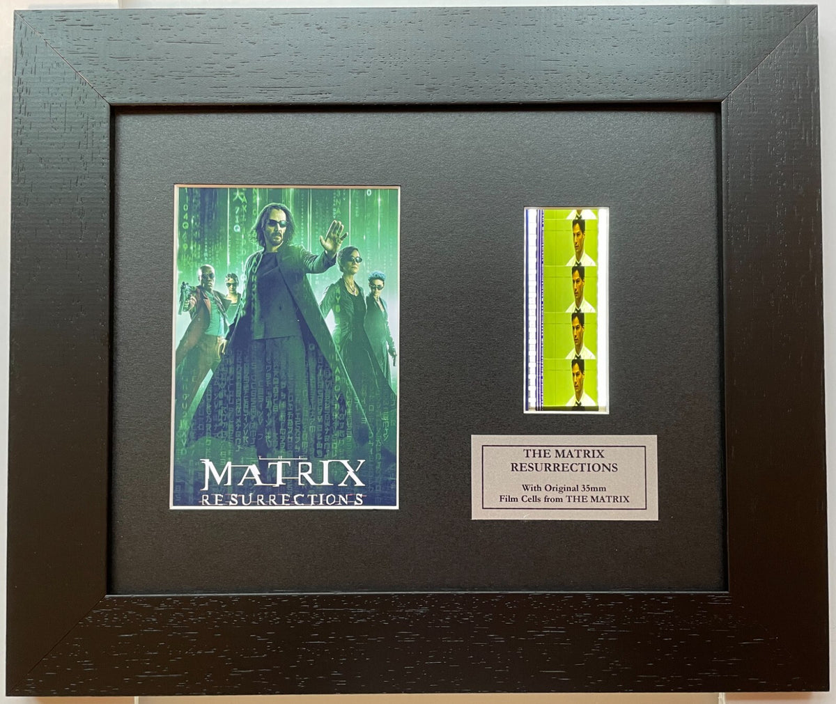 THE MATRIX RESURRECTIONS plus Original 35mm Film Cells THE MATRIX