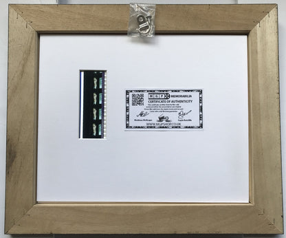 Handmade display featuring original 35mm film cells for THE MATRIX fans + COA v3