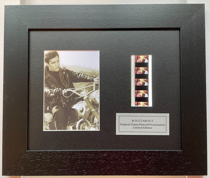 Hand crafted display featuring original 35mm filmcells for ELVIS PRESLEY fans vR
