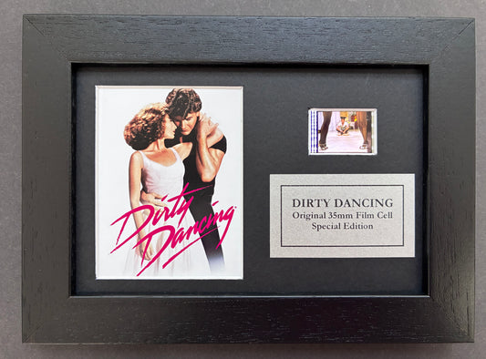 DIRTY DANCING Original Mini 35mm Film Cells set within Quality Wood Frame + COA v2